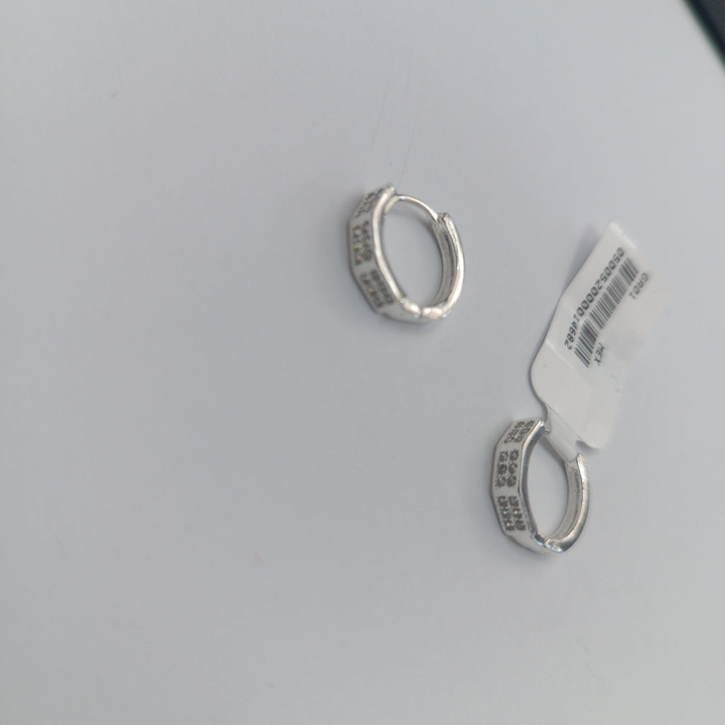 ARRACADAS C/CIRCONIAS PLATA .925 2.6 GR (NUEVO)