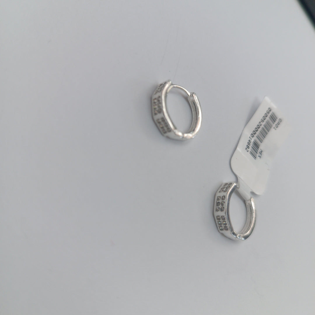 ARRACADAS C/CIRCONIAS PLATA .925 2.6 GR (NUEVO)