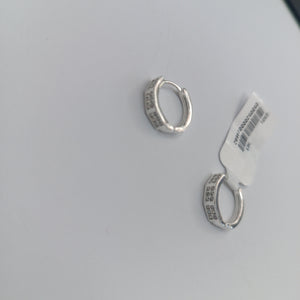 ARRACADAS C/CIRCONIAS PLATA .925 2.6 GR (NUEVO)