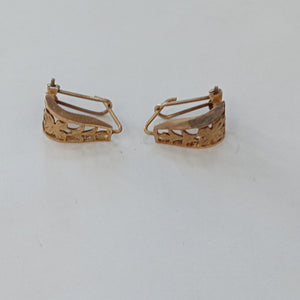 ARETES PAR ORO 8 K 2.9 GRMS (SEMINUEVO)