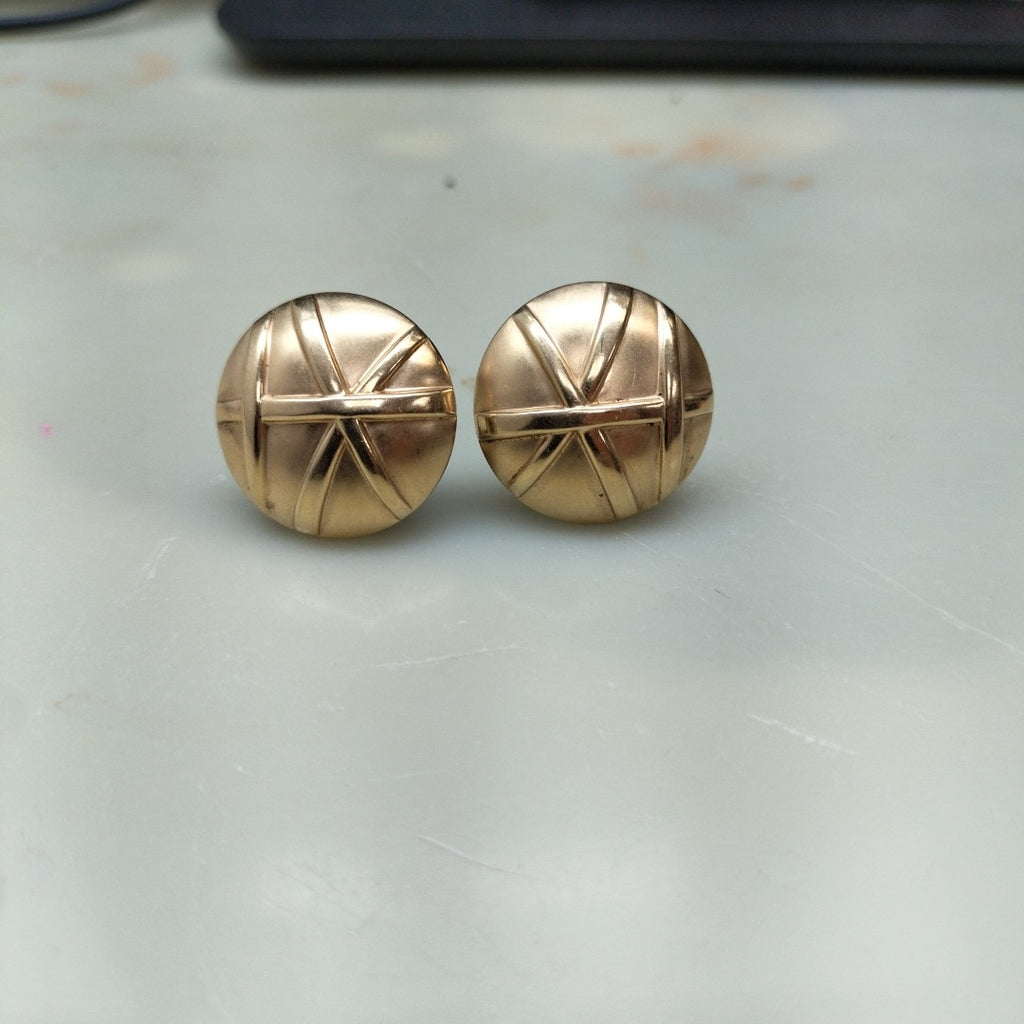 ARETES PAR ORO 14 K 7,70 GRMS (SEMINUEVO)
