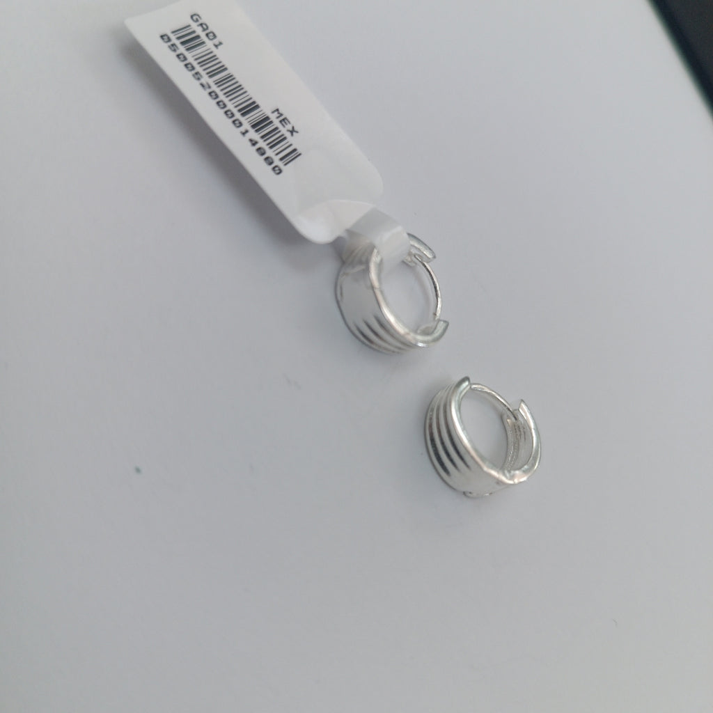 ARRACADAS PLATA .925 3 GR (NUEVO)