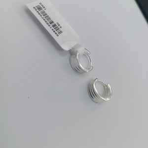 ARRACADAS PLATA .925 3 GR (NUEVO)