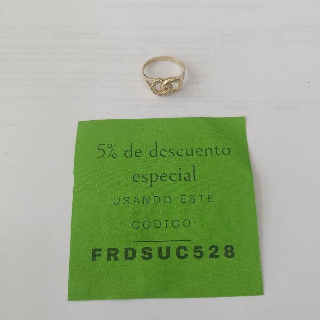 ANILLITO ORO 14 K 2.3 GRMS (SEMINUEVO)