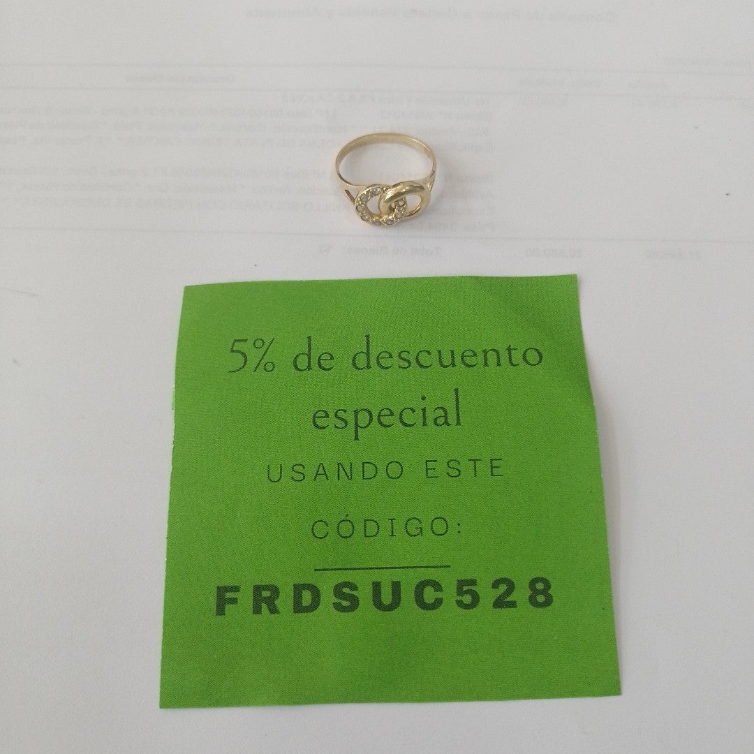 ANILLITO ORO 14 K 2.3 GRMS (SEMINUEVO)