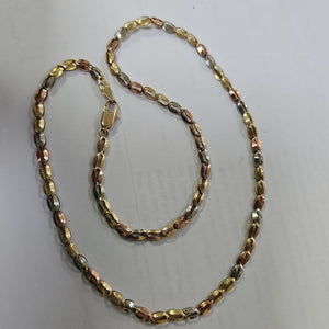 CADENA ORO, ORO COMBINADO 10 K 7.4 GRMS (SEMINUEVO)