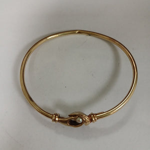 PULSERA RIGIDA ORO 14 K 5.7 GRMS (SEMINUEVO)