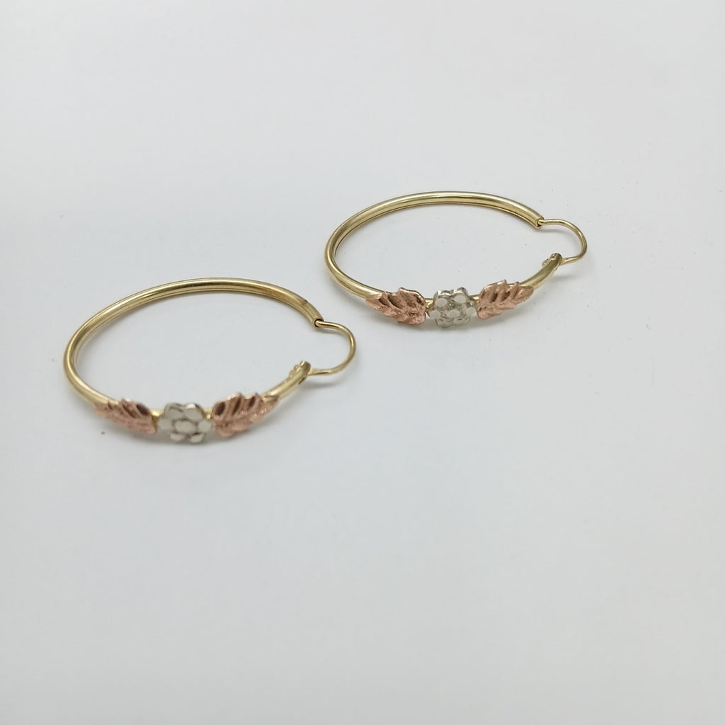 ARRACADAS PAR ORO 14 K 2,20 GRMS (SEMINUEVO)