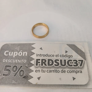 ARGOLLA ORO 18 K 6 GRMS (SEMINUEVO)