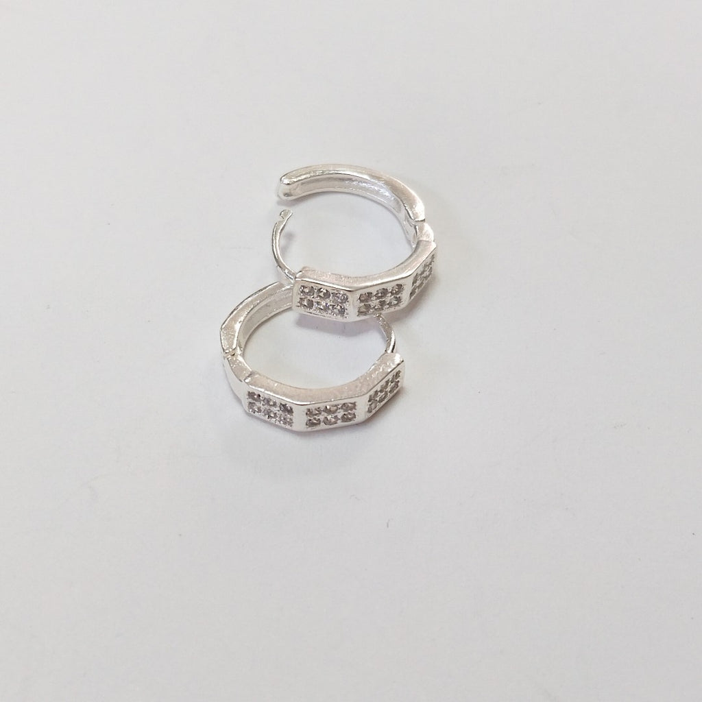 ARRACADAS C/CIRCONIAS PLATA .925 2.5 GR (NUEVO)
