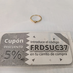 ANILLITO ORO 10 K 1.7 GRMS (SEMINUEVO)