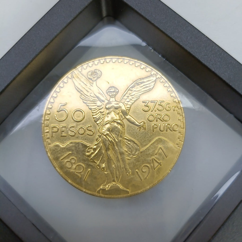 K1 41.6 GRMS 21 K IDENTIFICACIÓN MONEDA NOMINATIVA MONEDAS PESOS 50 PESOS (SEMINUEVO)
