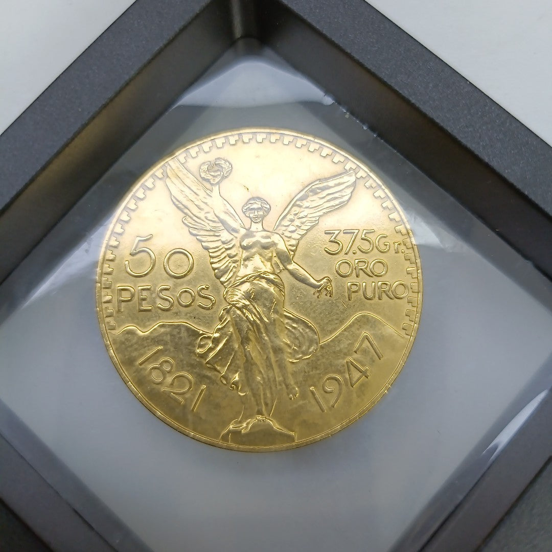 K1 41.6 GRMS 21 K IDENTIFICACIÓN MONEDA NOMINATIVA MONEDAS PESOS 50 PESOS (SEMINUEVO)