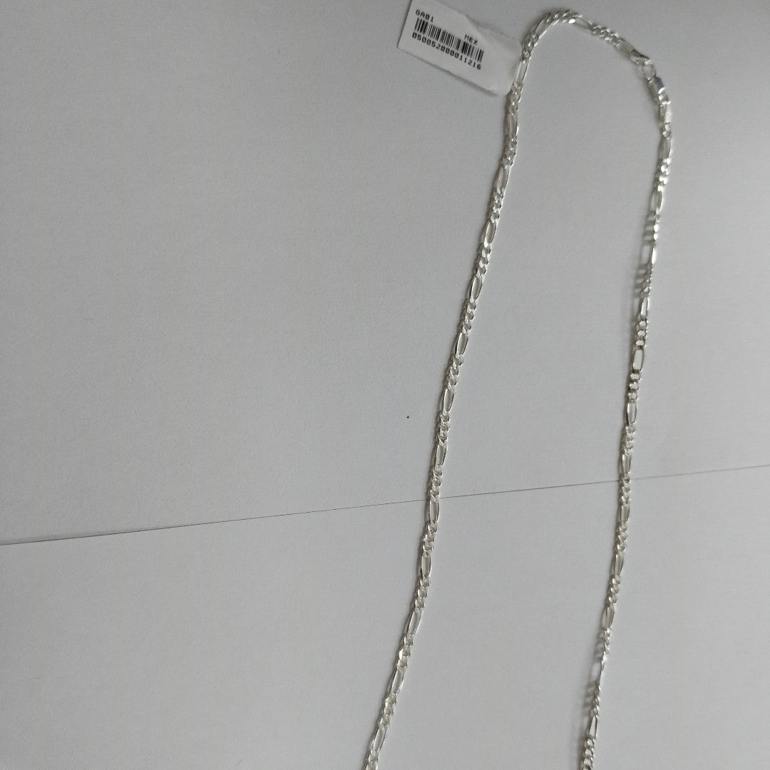 CADENA TEJIDO 3X1 PLATA .925 55 CM 7.7 GR (NUEVO)