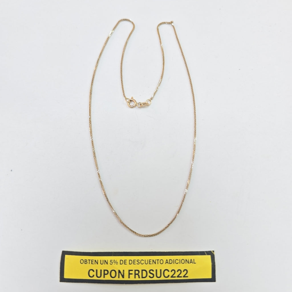 CADENA ORO 10 K 1.3 GRMS (SEMINUEVO)