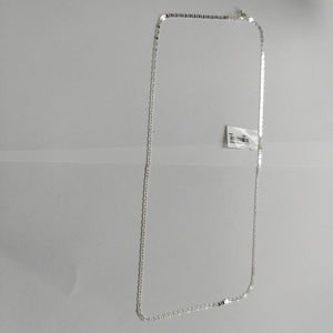 CADENA TEJIDO ESPEJO PLATA .925 55 CM 3.8 GR (NUEVO)