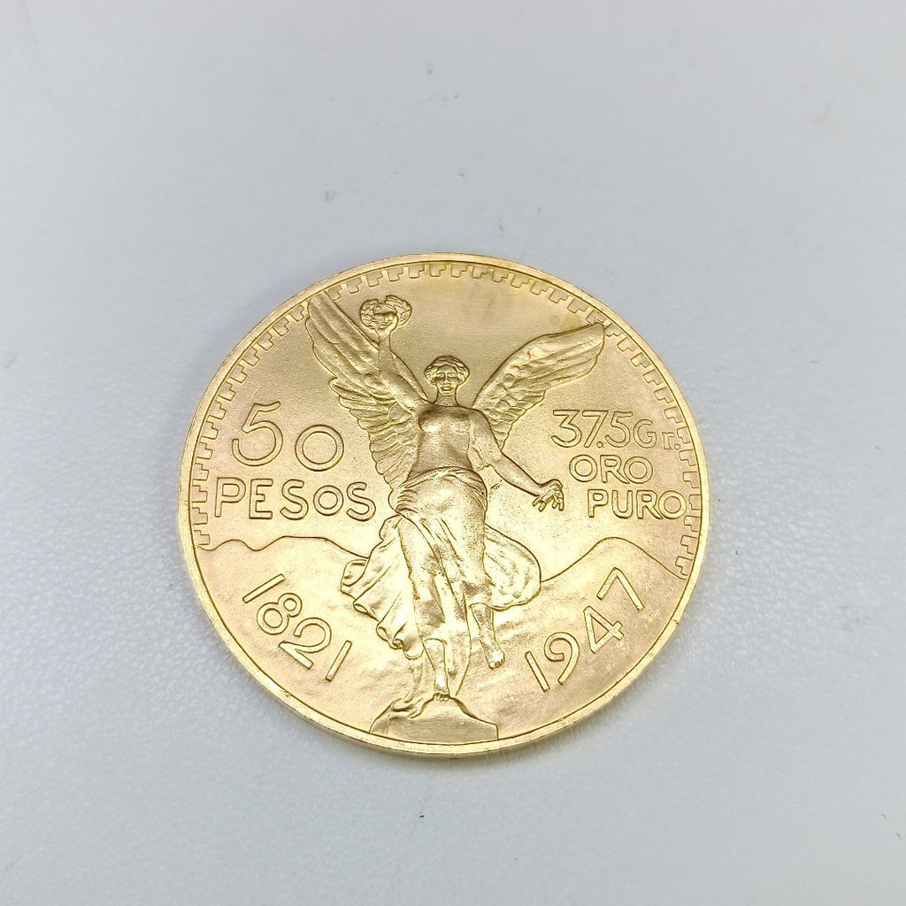 K1 41.6 GRMS 21 K IDENTIFICACIÓN MONEDA NOMINATIVA MONEDAS PESOS 50 PESOS (SEMINUEVO)