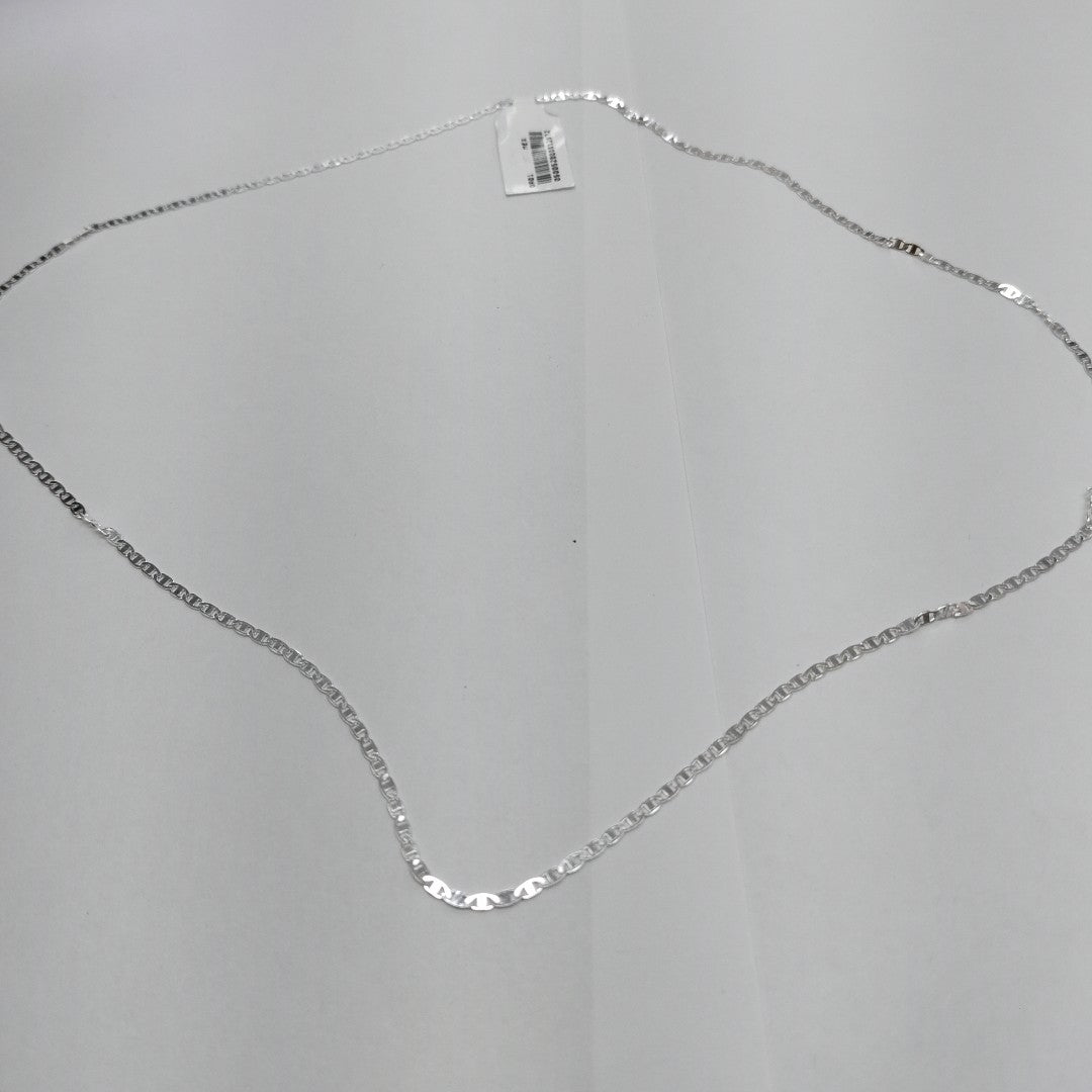 CADENA TEJIDO ESPEJO PLATA .925 60 CM 4.2 GR (NUEVO)