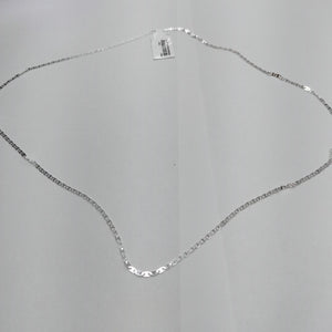 CADENA TEJIDO ESPEJO PLATA .925 60 CM 4.2 GR (NUEVO)
