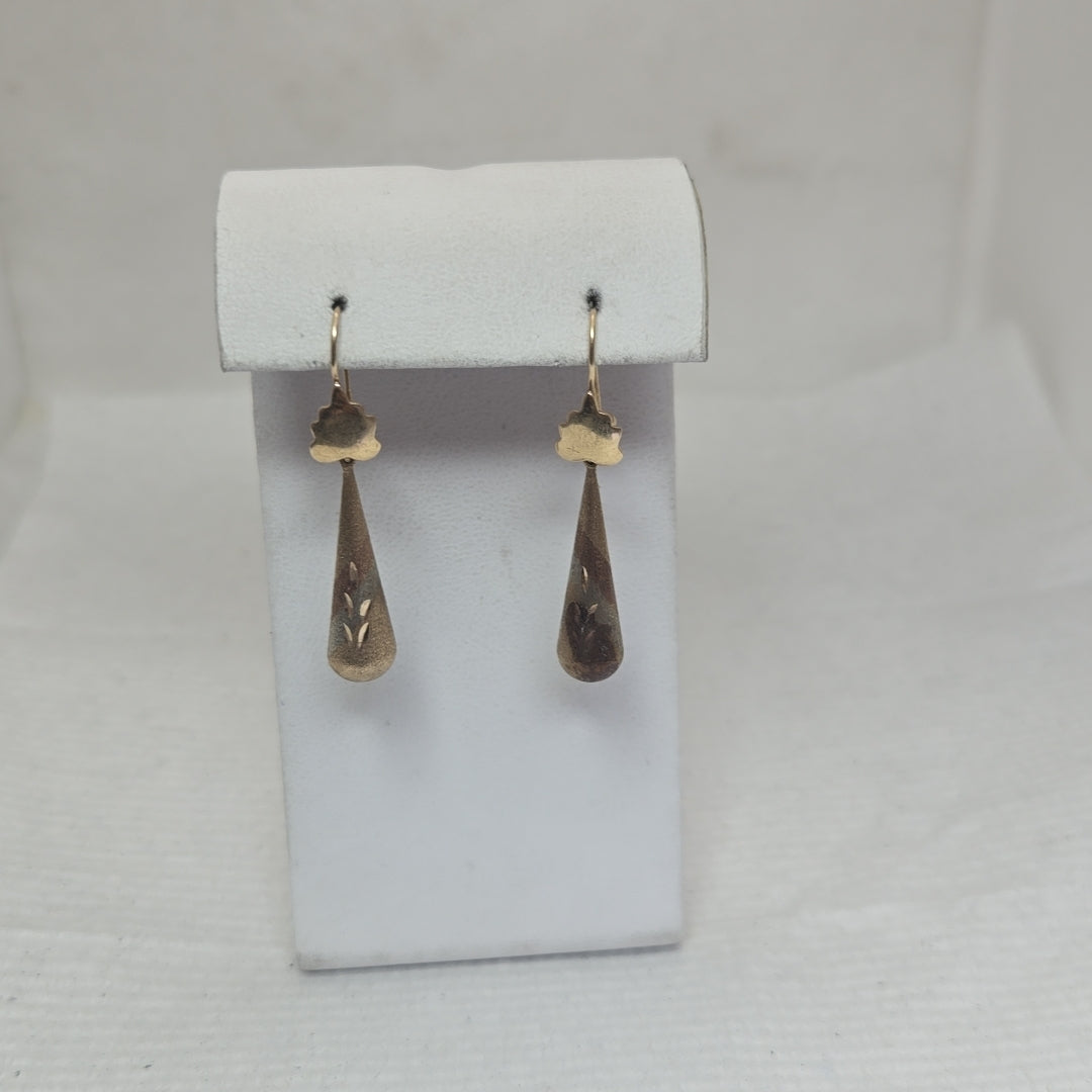 ARETES PAR ORO 10 K 2,30 GRMS (SEMINUEVO)