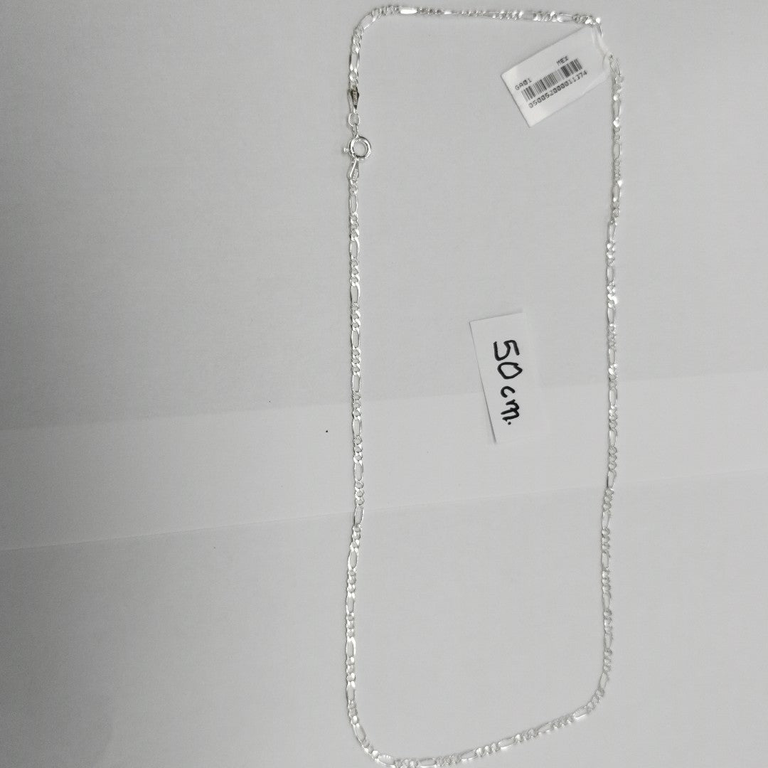 CADENA TEJIDO 3X1 PLATA .925 50 CM 4.1 GR (NUEVO)