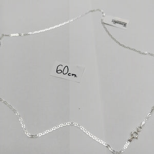 CADENA TEJIDO GUCHI PLATA .925 60 CM 3.8 GR (NUEVO)
