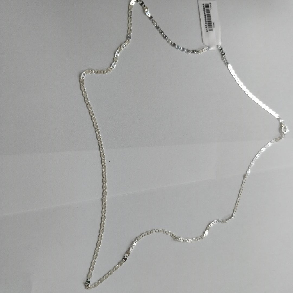 CADENA TEJIDO ESPEJO PLATA .925 55 CM 3.8 GR (NUEVO)