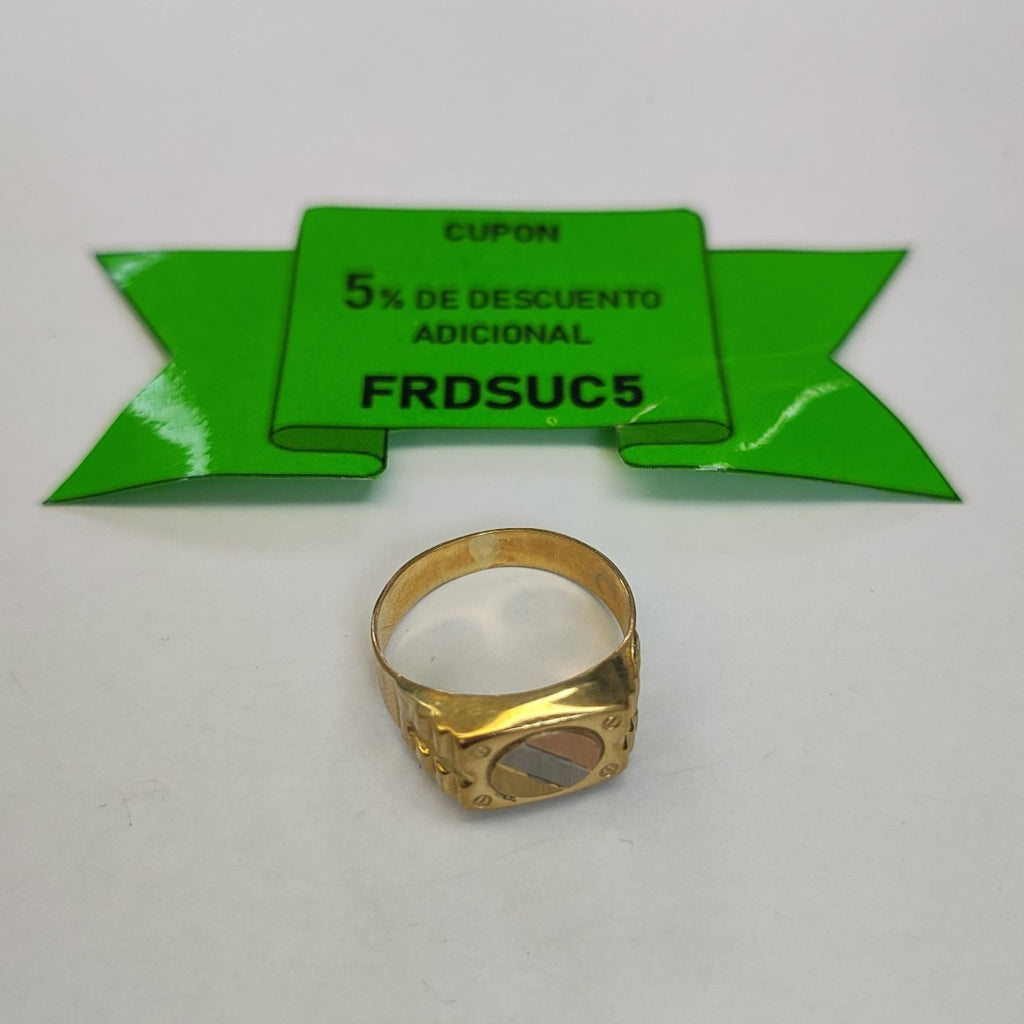 ANILLO ORO 10 K 4.6 GRMS (SEMINUEVO)