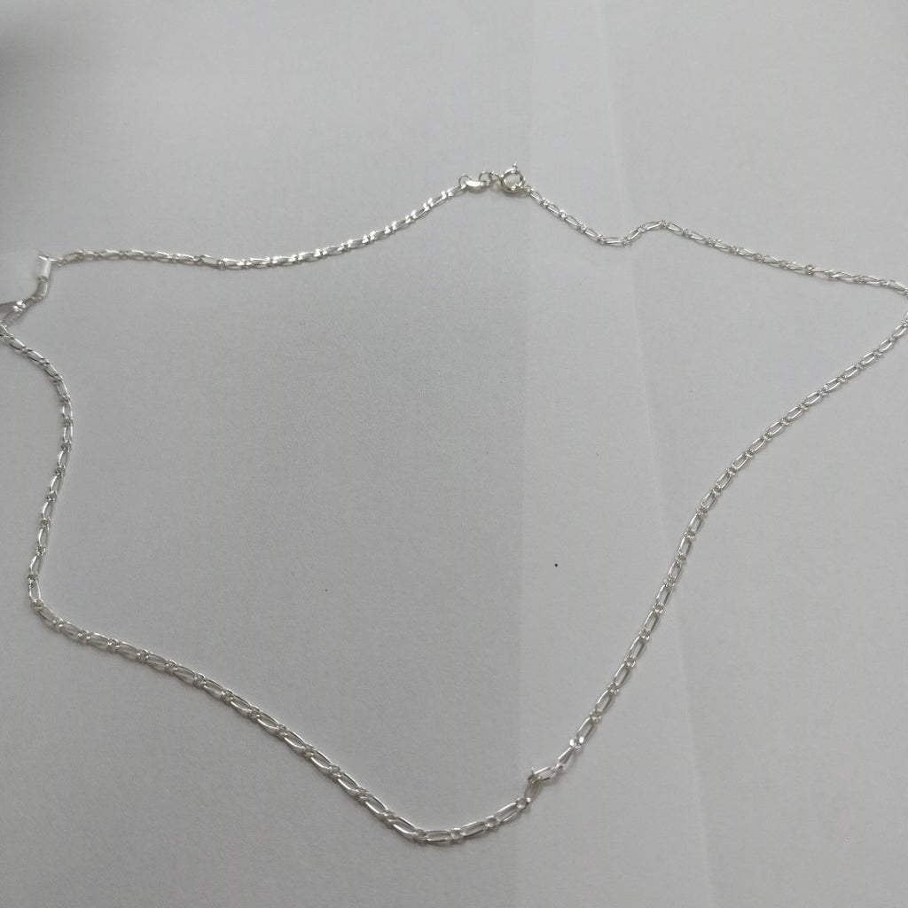 CADENA TEJIDO 1X1 PLATA .925 55 CM 3.3 GR (NUEVO)