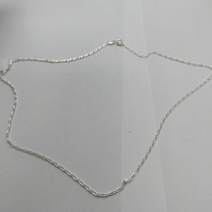 CADENA TEJIDO 1X1 PLATA .925 55 CM 3.3 GR (NUEVO)