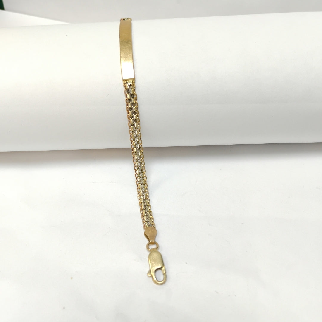 ESCLAVA ORO 14 K 7.8 GRMS (SEMINUEVO)