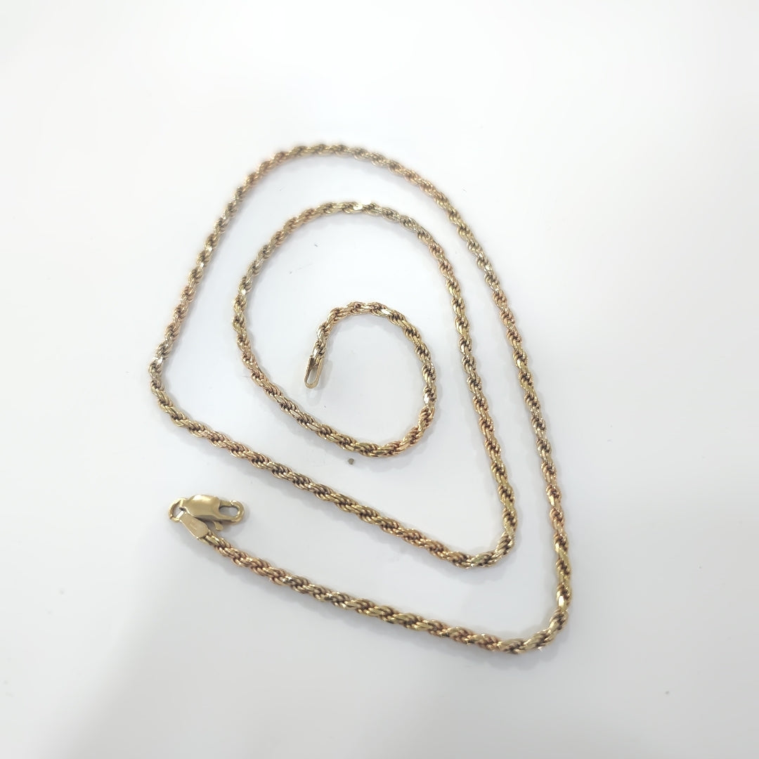 CADENA ORO 14 K 11,80 GRMS (SEMINUEVO)