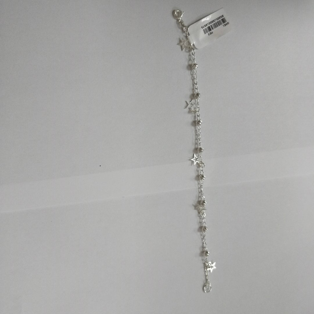 PULSERA TEJIDO ESPECIAL PLATA .925 18 CM 2.7 GR (NUEVO)