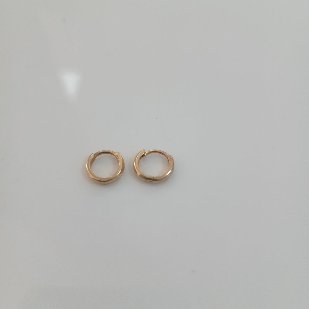ARRACADAS PAR ORO 10 K 1.2 GRMS (SEMINUEVO)