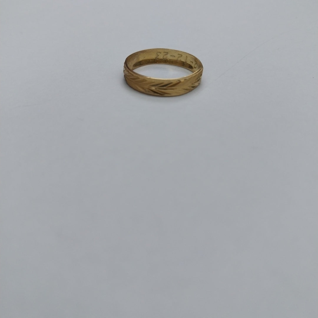 ARGOLLA ORO 8 K 1.1 GRMS (SEMINUEVO)
