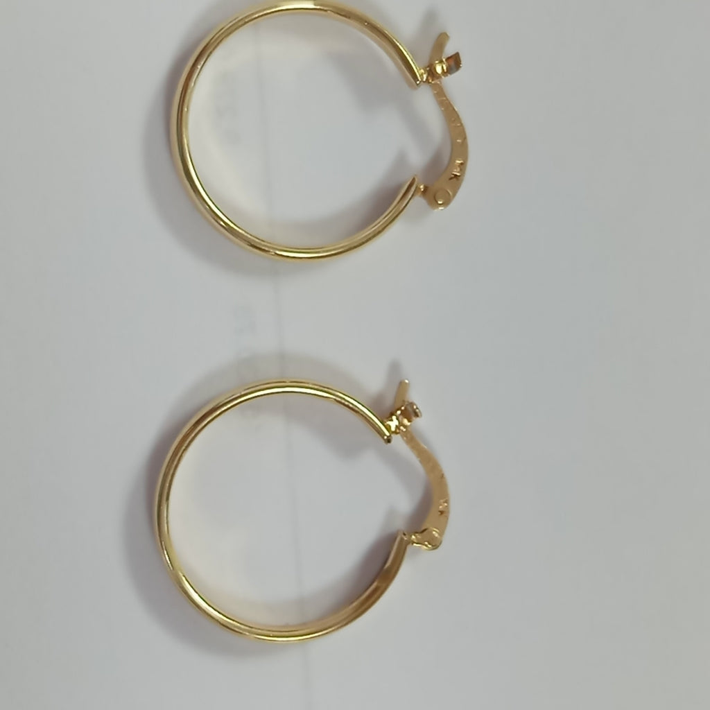 ARRACADAS PAR ORO 14 K 2.3 GRMS (SEMINUEVO)