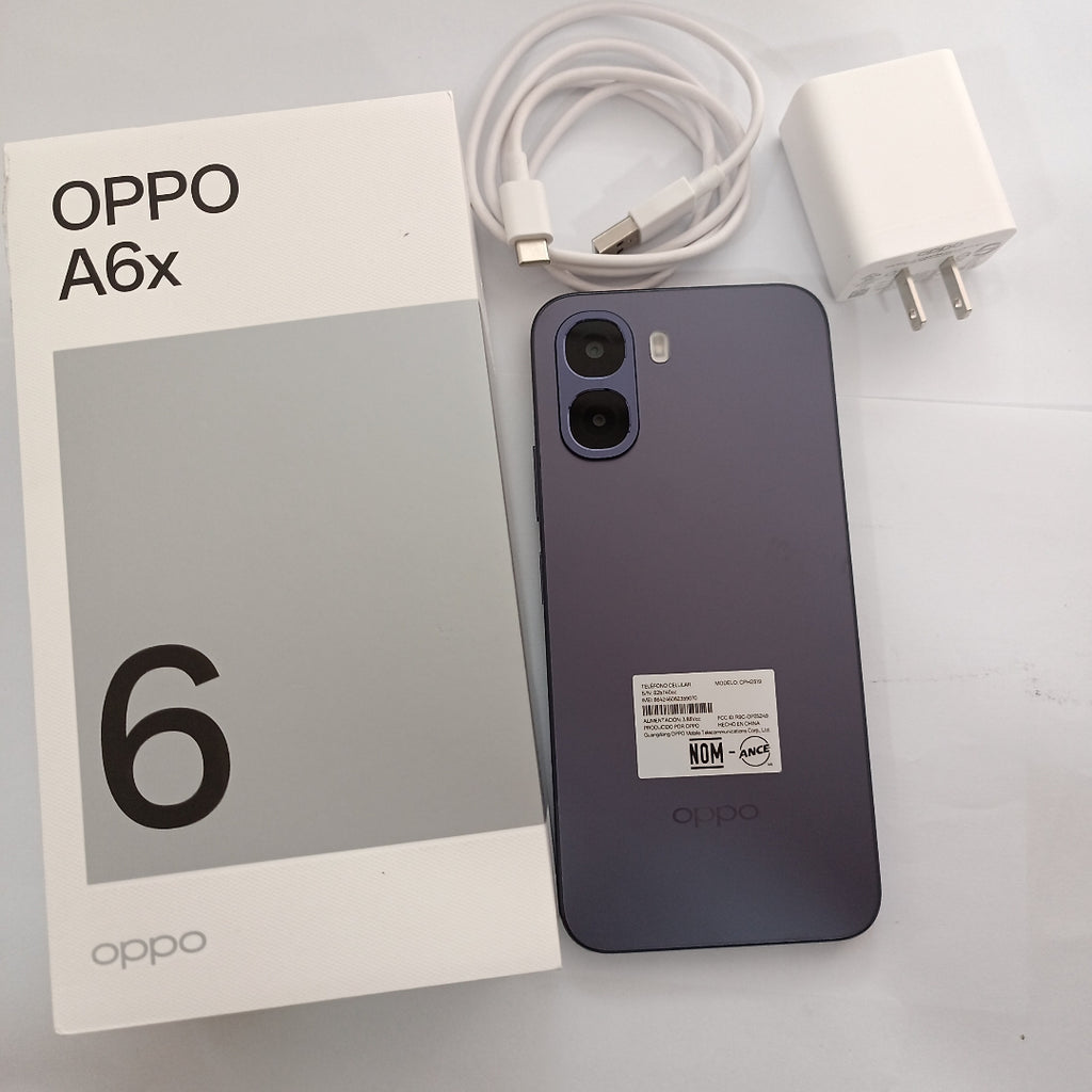 CELULAR OPPO  A6X CPH2819 (2025) 128 GB 4 GB RAM (SEMINUEVO)