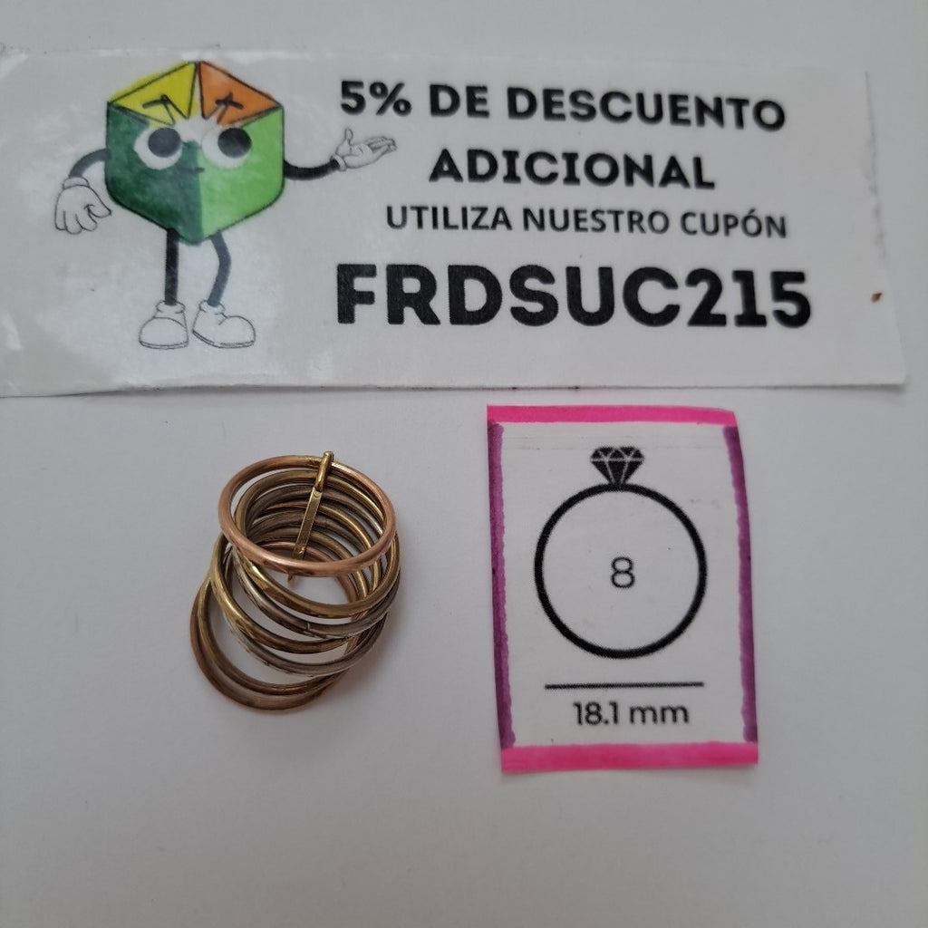 ANILLITO ORO 10 K 4.8 GRMS (SEMINUEVO)