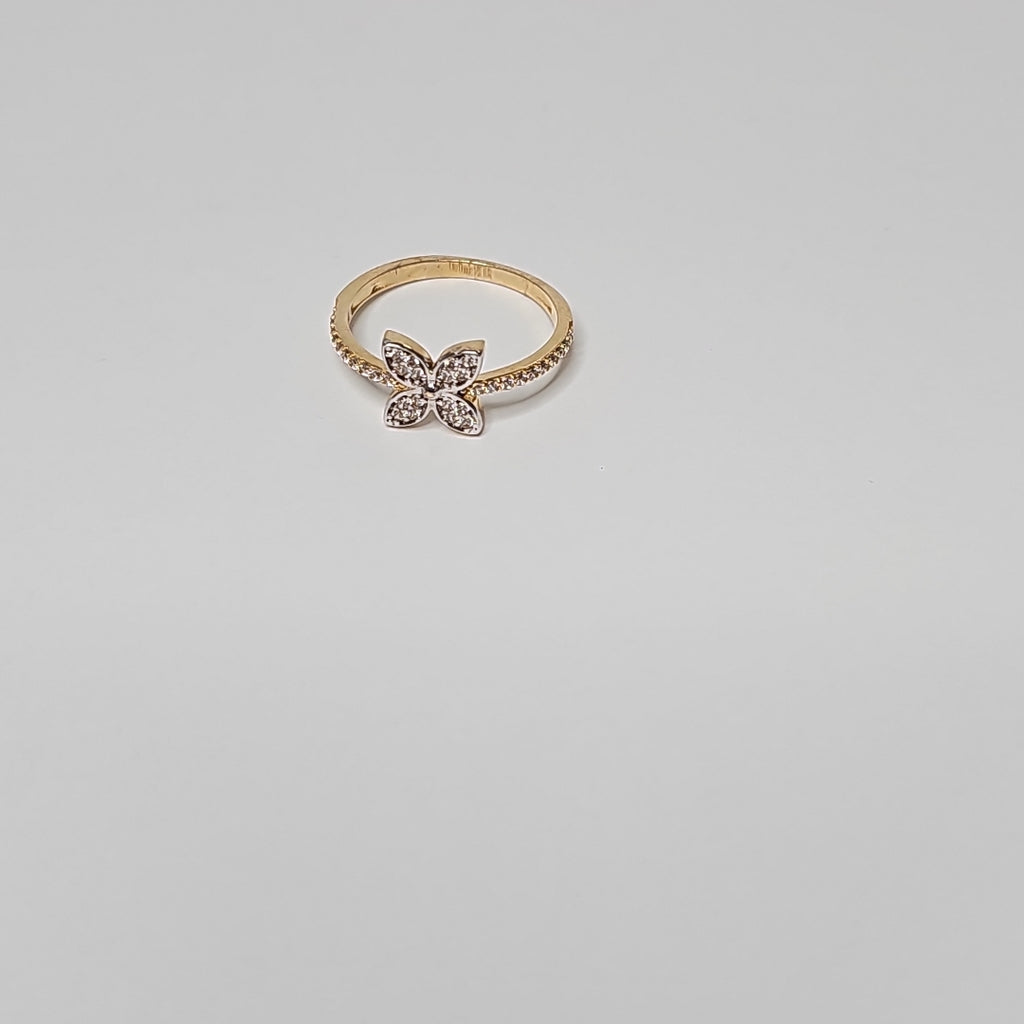 ANILLOS DAMA ORO 14K 2 (NUEVO)