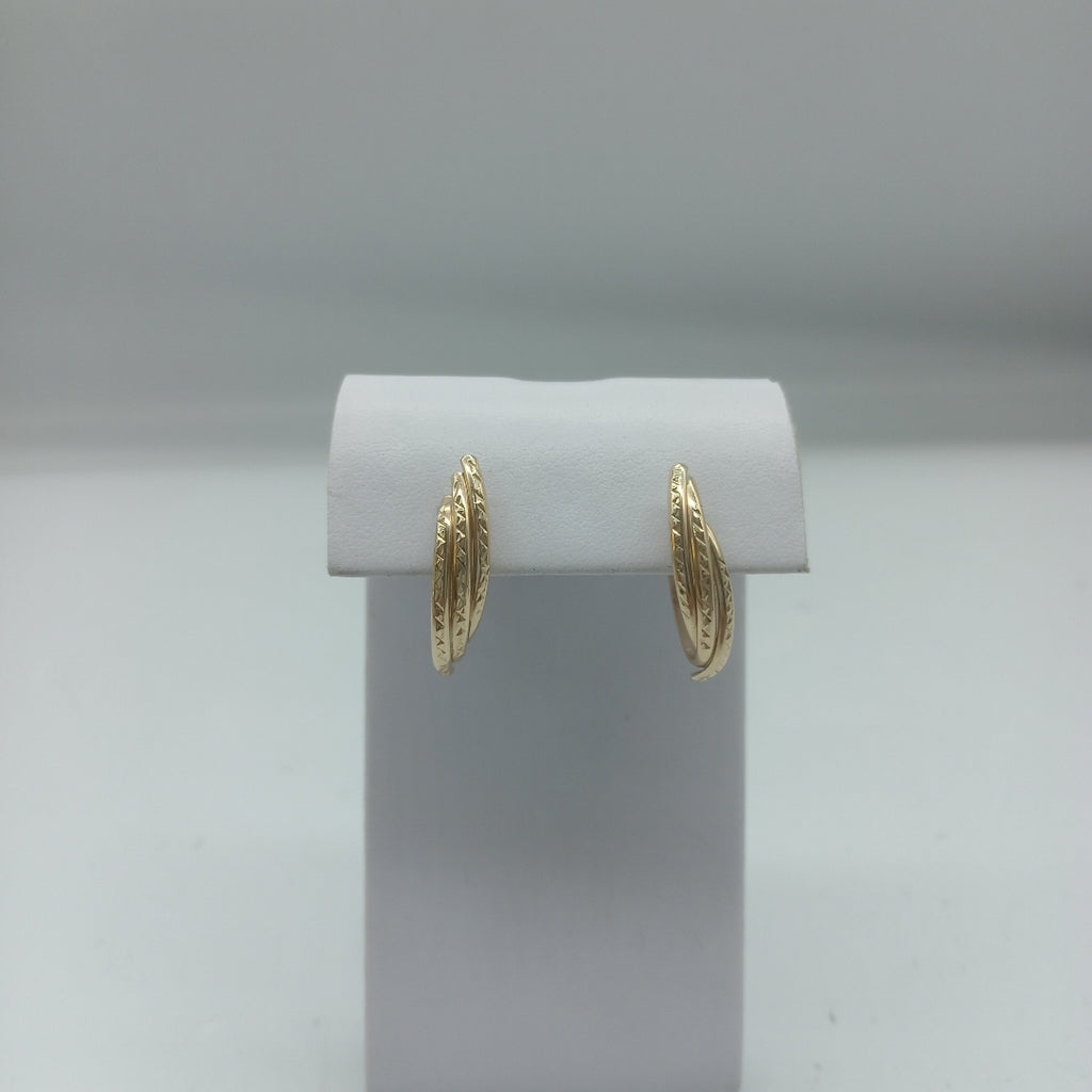 ARRACADAS PAR ORO 10 K 2.2 GRMS (SEMINUEVO)