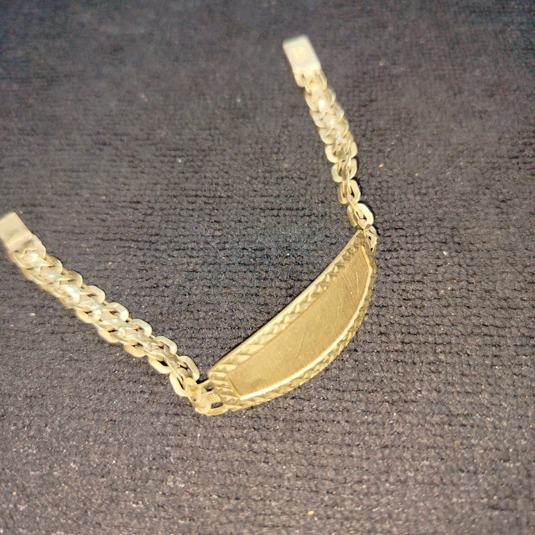 ESCLAVA ORO 10 K 10.6 GRMS (SEMINUEVO)