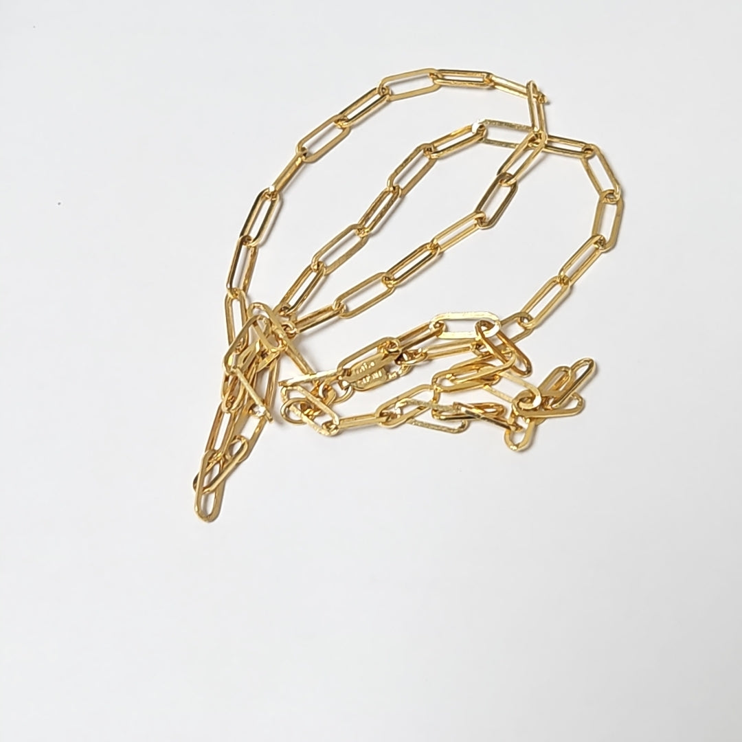 CADENA ORO 14 K 8,30 GRMS (SEMINUEVO)