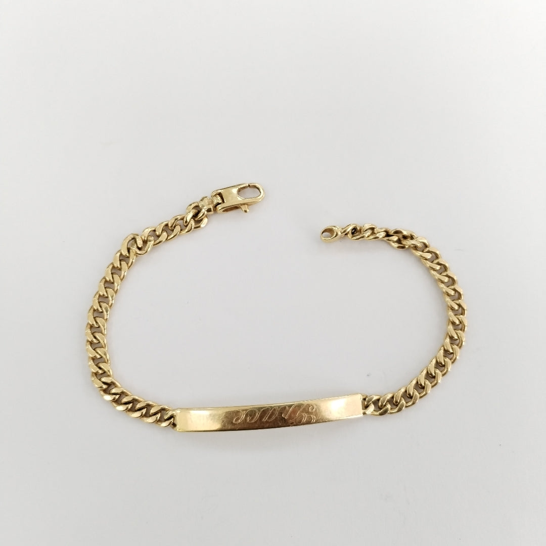 ESCLAVA ORO 14 K 5.9 GRMS (SEMINUEVO)