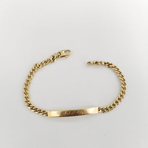 ESCLAVA ORO 14 K 5.9 GRMS (SEMINUEVO)