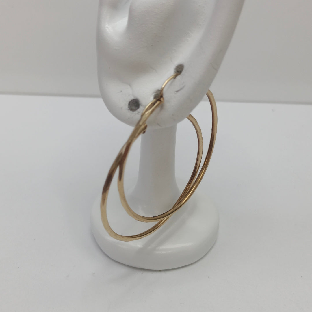 ARRACADAS PAR ORO 14 K 2.3 GRMS (SEMINUEVO)