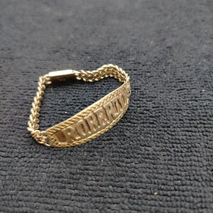 ESCLAVA ORO 10 K 12.9 GRMS (SEMINUEVO)
