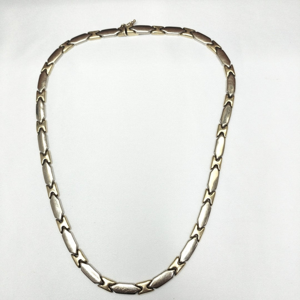 GARGANTILLA ORO COMBINADO 14 K 28,40 GRMS (SEMINUEVO)