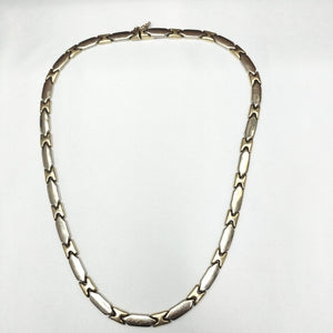 GARGANTILLA ORO COMBINADO 14 K 28,40 GRMS (SEMINUEVO)