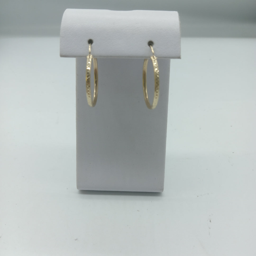 ARRACADAS PAR ORO 10 K 1.8 GRMS (SEMINUEVO)