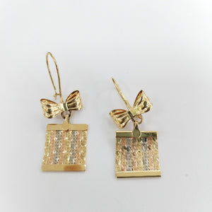 ARETES PAR ORO 14 K 3.9 GRMS (SEMINUEVO)